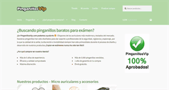 Desktop Screenshot of pinganillosvip.com